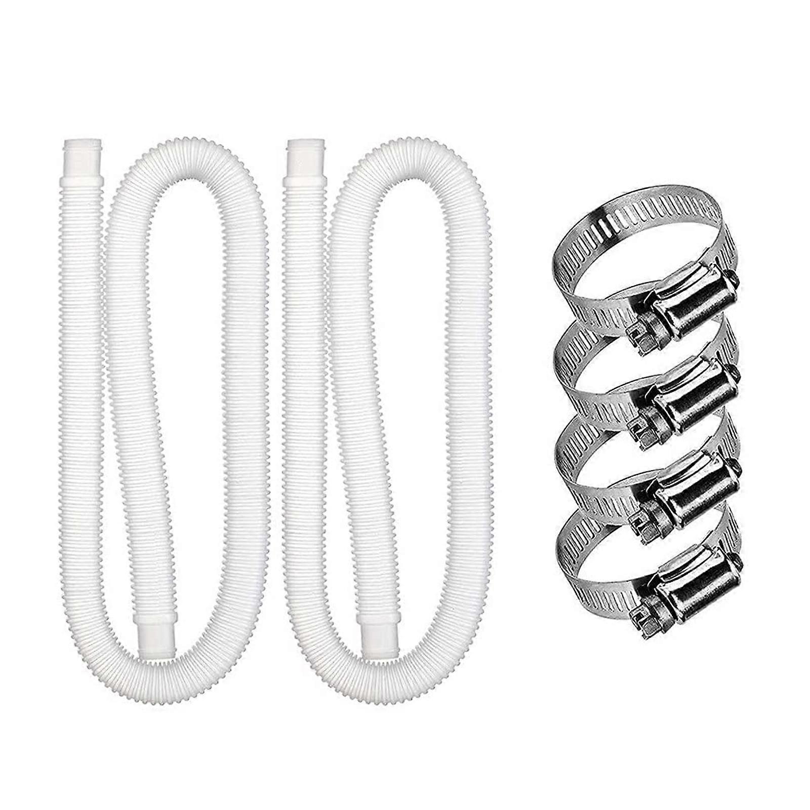 Pool Replacement Hose Set Leak Proof Hose Durable Filter Accessories for Inflatable Swimming Pools