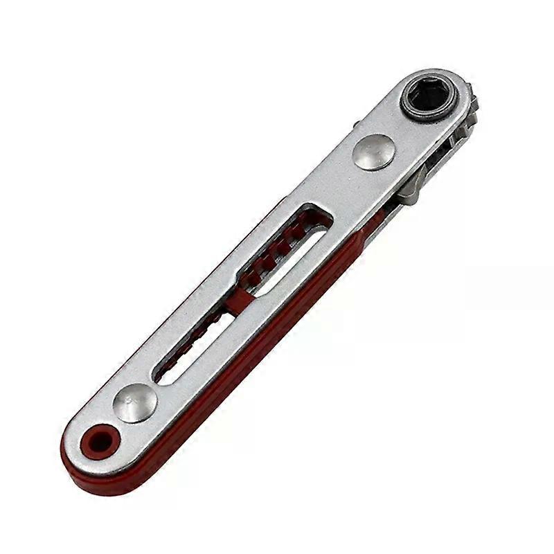 1PC Mini Ratchet Wrench Hexagon Torx Bidirectional Control for Single/Double Head Screwdriver Drill Bits Tool 1/4(635mm)