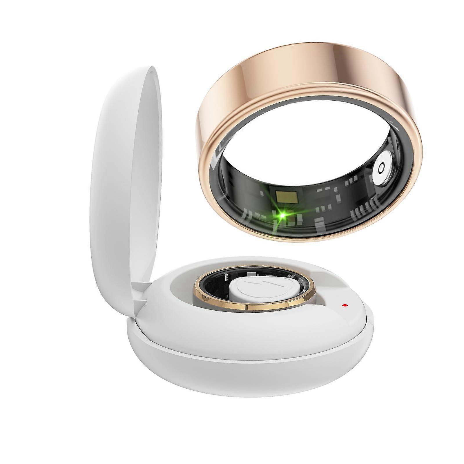 Smart Ring Fitness Tracker for Men and Women, Heart Rate Monitor, Blood Oxygen, Sleep and Steps Tracking, No App Subscription