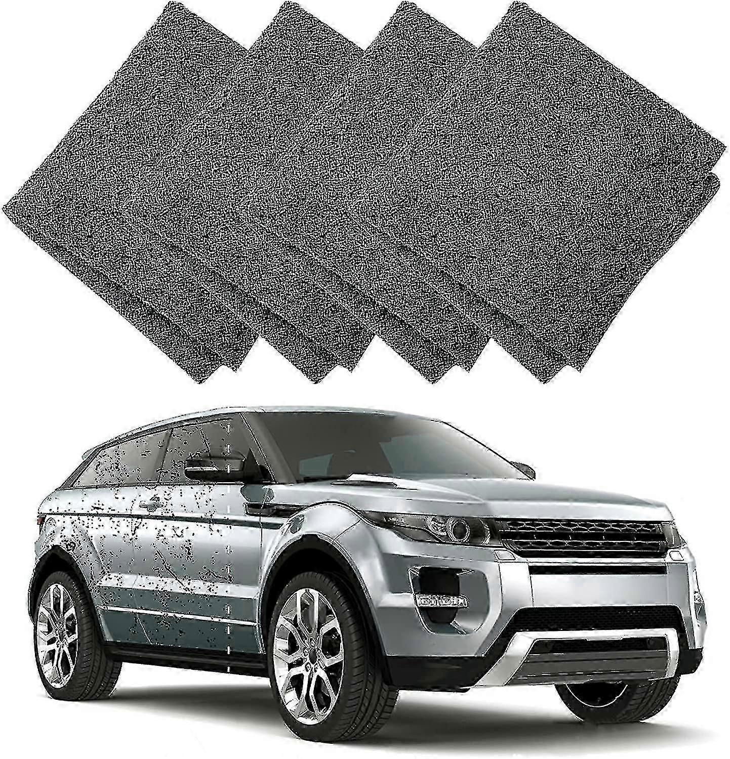 Nano Sparkle Cloth - 4 csomag, autó karceltávolító, könnyen polírozható felület