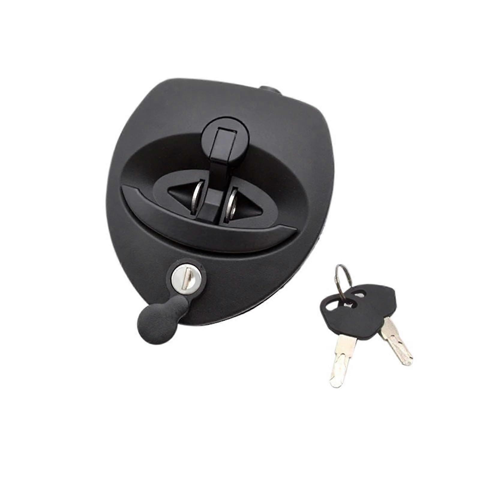 MS9091 Folding Compression Lock Panel Lock Bin Door Lock RV Lock THandle Instrument Box Lock Peach Lock 1Pcs
