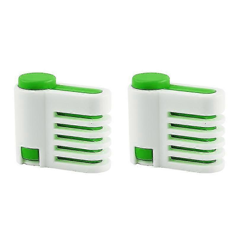 2 Pack DIY Cake Slicer, Bread Slicer, 5-Layer Slicer Cutting Stand (Pink)