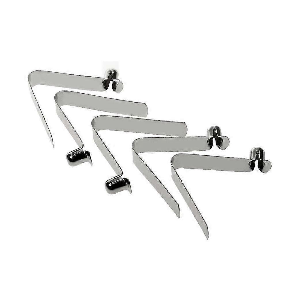 5Pcs Strong & Durable Kayak Paddle Clips Push Button Snap Clip Accessories