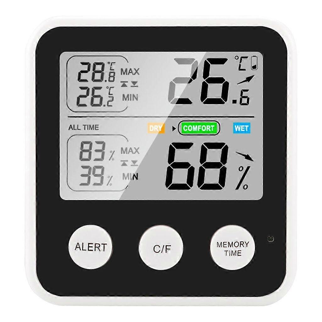 Humidity , Indoor Hygrometer Humidity Meter Temperature and Humidity Monitor for