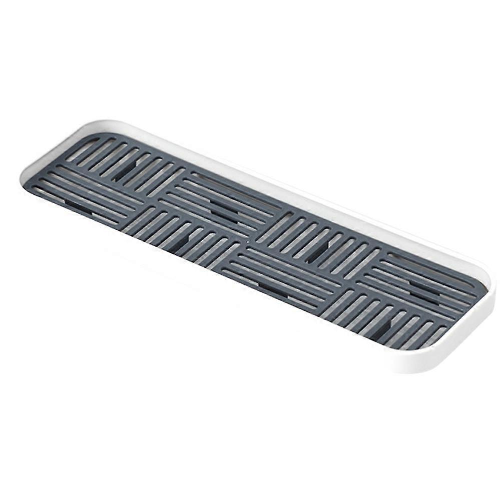 Sink Soap Rack Sponge Holder Cup Tableware Drain Tray Dish A