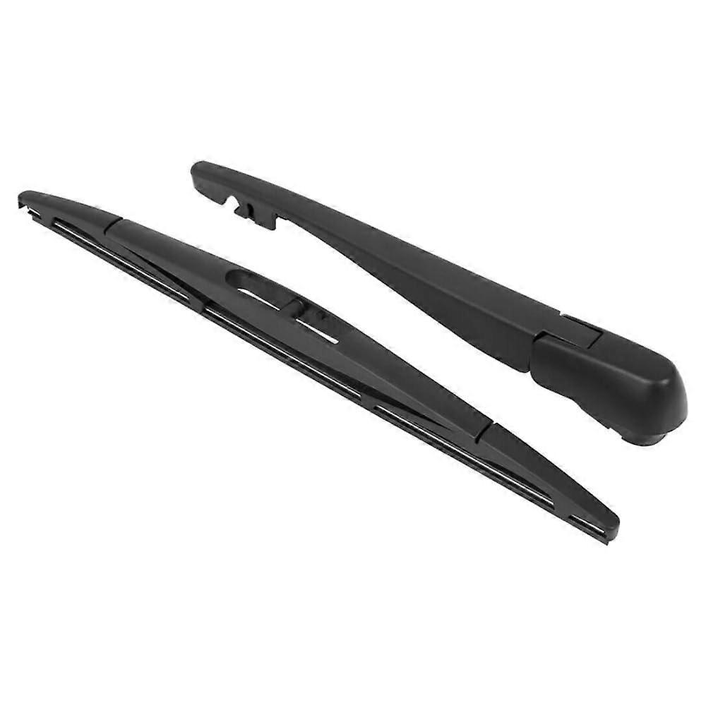 Rear Window Windshield Wiper Blade Arm Set for Honda Odyssey for 20052010,for Mitsubishi for Outlander 20072015 20172018 (Black) (Plastic,Rubber)