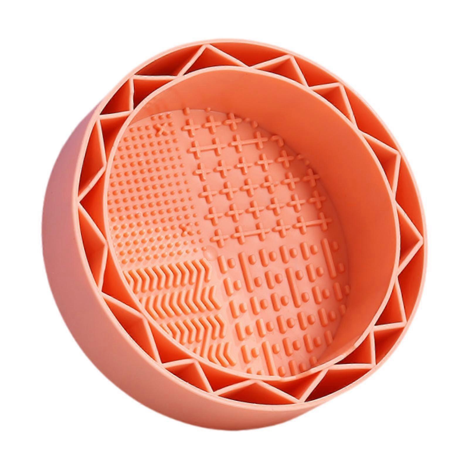 Makeup Brush Cleaner Pad Prtable Cleaning Tool Quick Drying Brushes Organizer