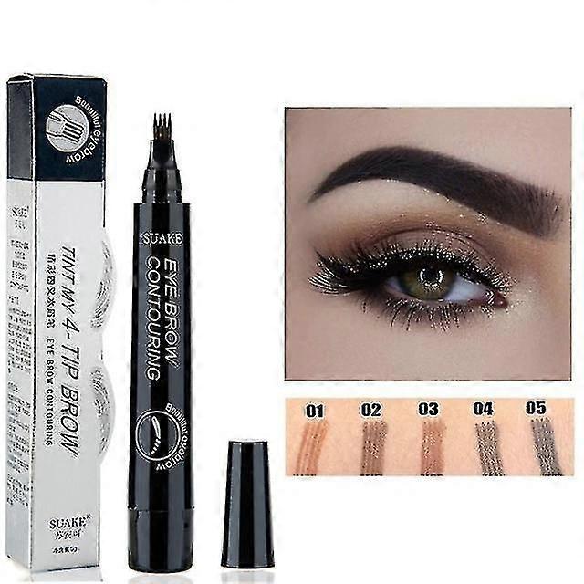 Muzxr- Eyebrow Enhancers Eyebrow Pencil Waterproof Microblading Tattoo Pen Hzp