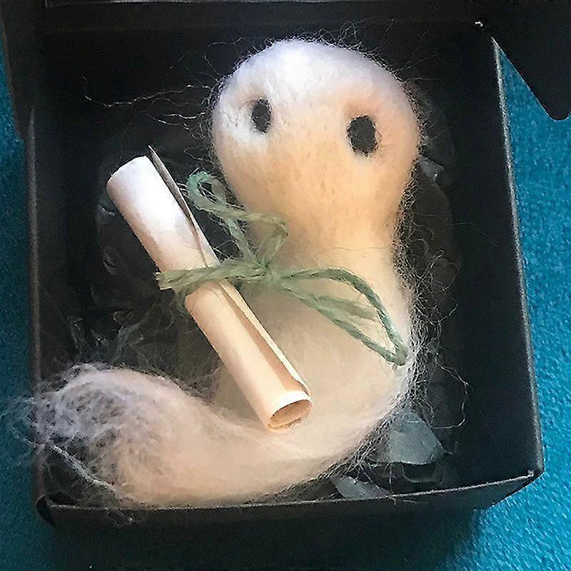 Halloween Adopt A Ghost Doll With Book Of Contract Halloween Spooky Ghost Toy