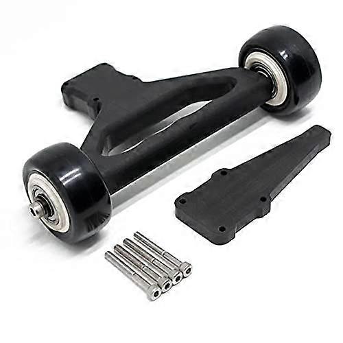 Double Wheel Wheelie Bar For 1/5 Arrma Kraton 8S And Outcast 8S RC Cars Parts And Accessories, Black