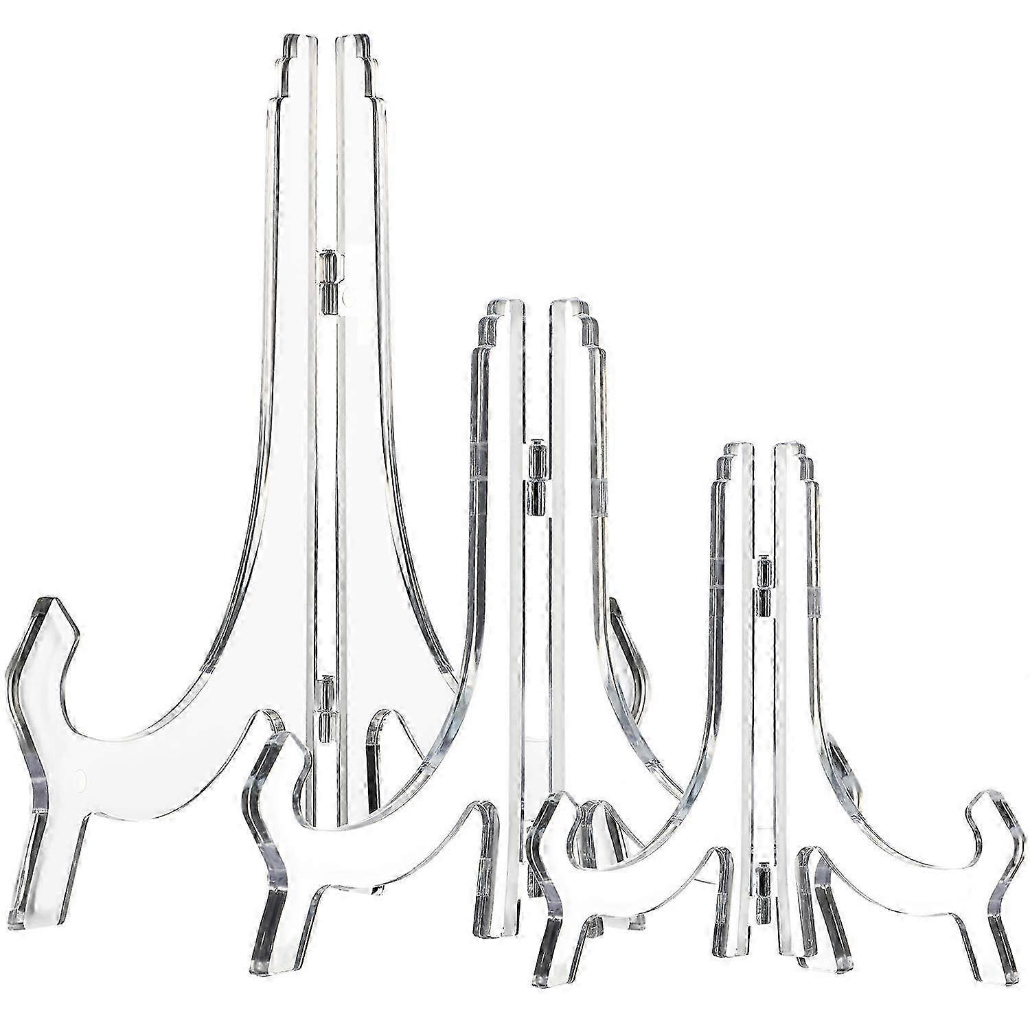 Șevalet acrilic pentru afișarea de imagini și obiecte decorative - Clear