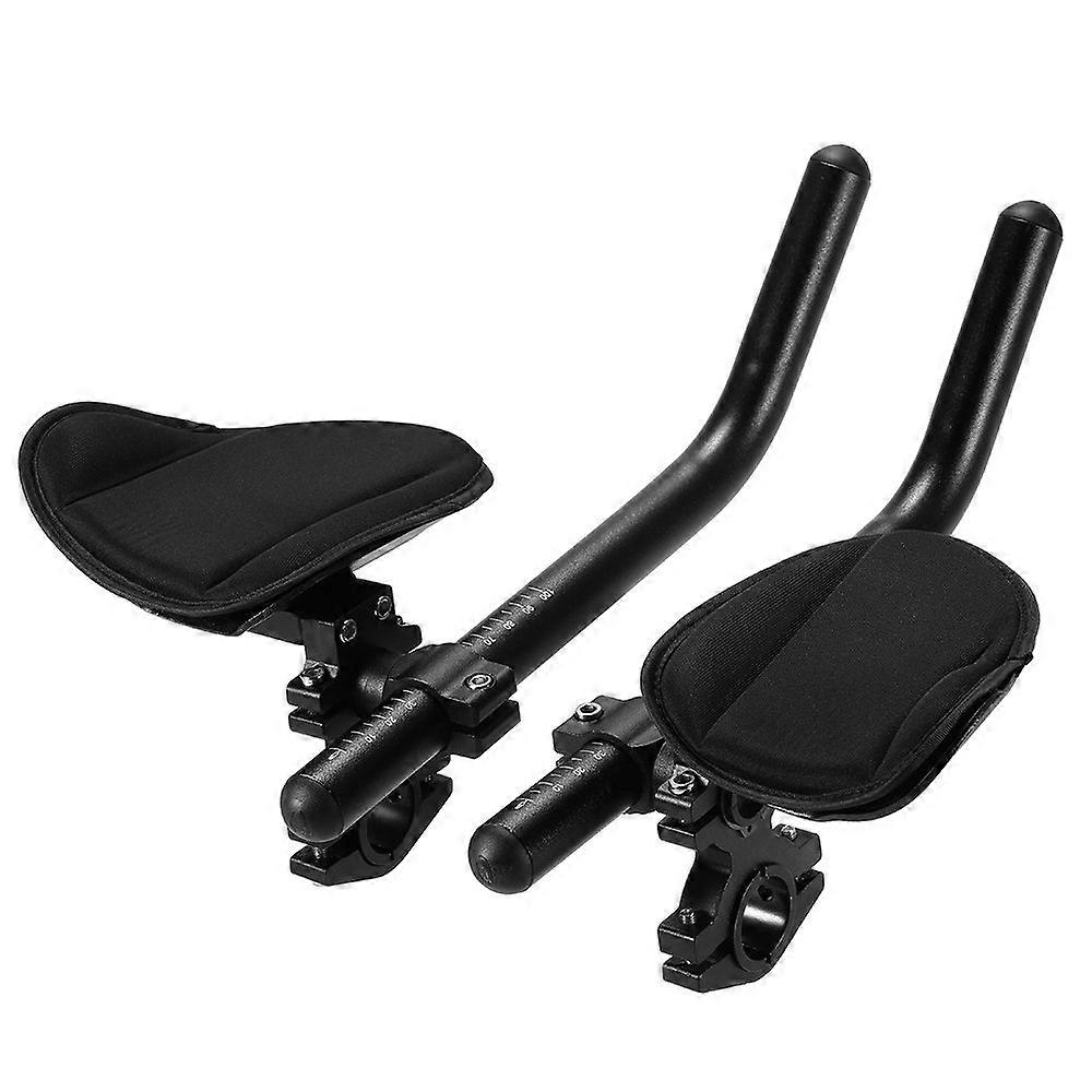Bicycle Support Handlebar Aerobar Armrest for Triathlon Road Bikes, Adjustable Relaxation Design, Lightweight Aluminum