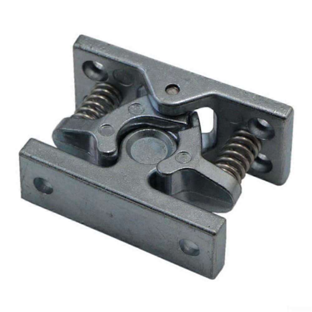 1 x Spring Loaded Door Latch Easy Latch Stopper Clamp Double Roller Catch Cabinet Drawer Door Spring Loaded Door Stop Lock