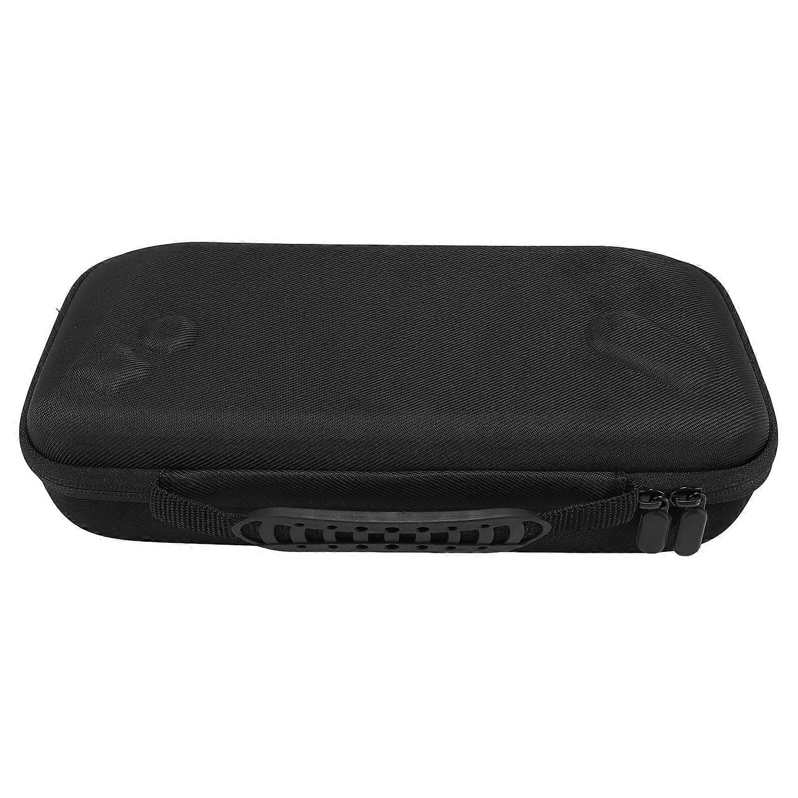 Console Hard Carrying Case Travel Portable for ROG Ally X Storage EVA Shockproof Protective with Rear Mesh Bag Bracket L 