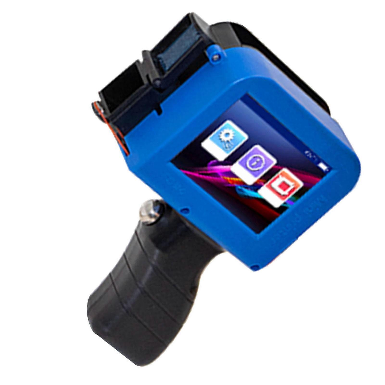 Handheld Inkjet Printer HD LED Touch Screen Multifunctional Portable Inkjet Printer Gun with Handle 