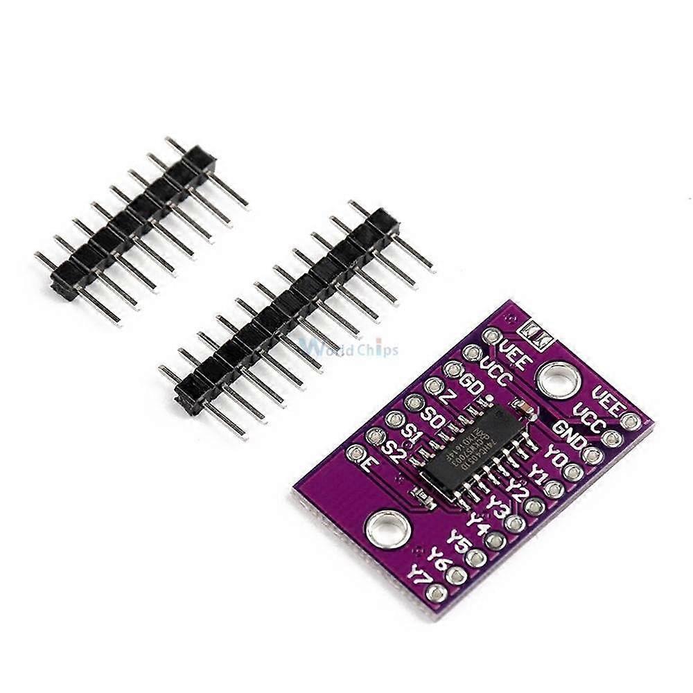 74HC4051 CD4051 8-Channel Analog Digital Multiplexer Switch Module for Arduino and Electronics Projects