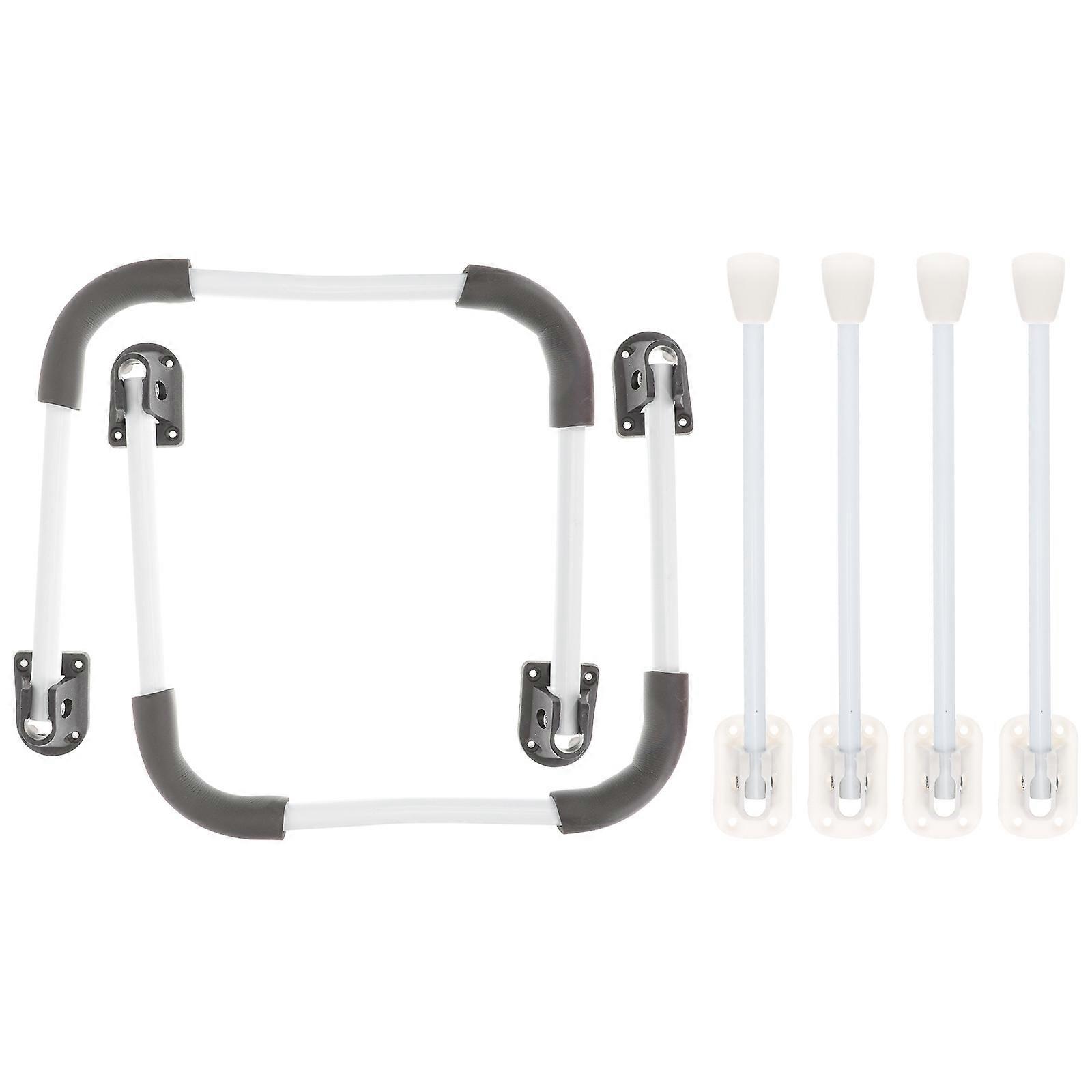 Desk Accessory 2Sets Multi Stainless Steel Table Legs Space-Saving Design for Home Use