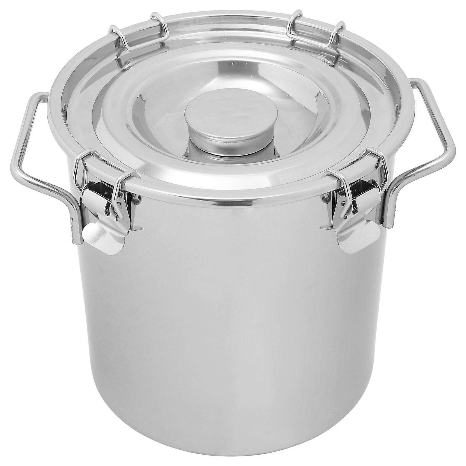 Sealed Cereals Storage Bucket Multi Function Lightweight Container for Kitchen Supplies Soybeans and More with Smooth Edges