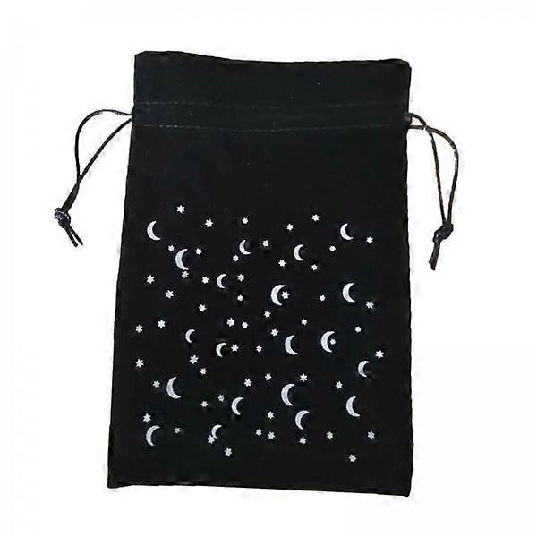 2-4pack Velvet Tarot Card Container 13x18cm w/ Drawstring for Board Game