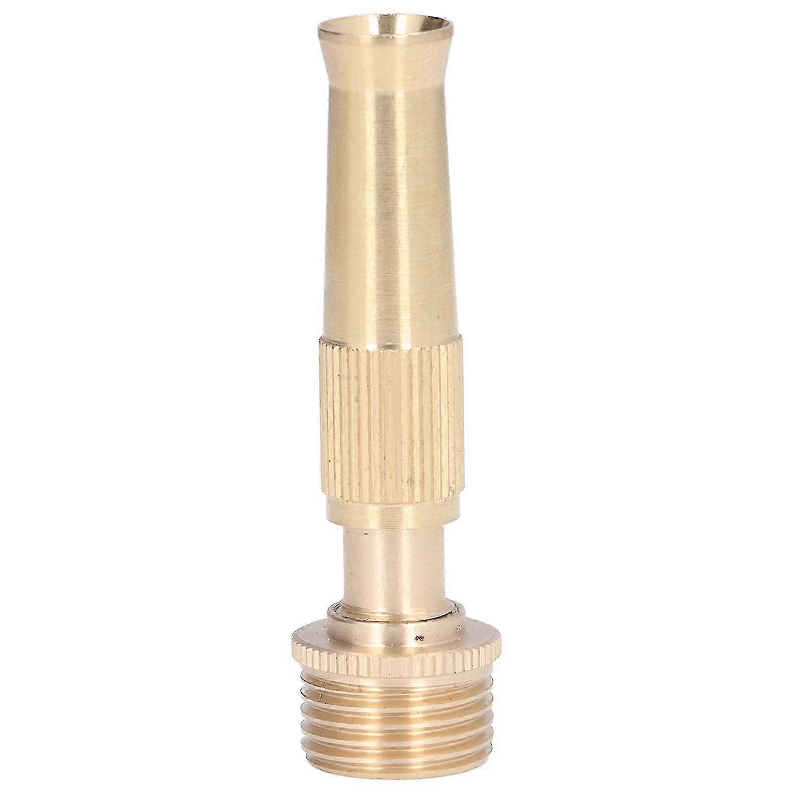 Adjustable High Pressure Rotatable Garden Hose Nozzle with G1/2 External Thread Attachment