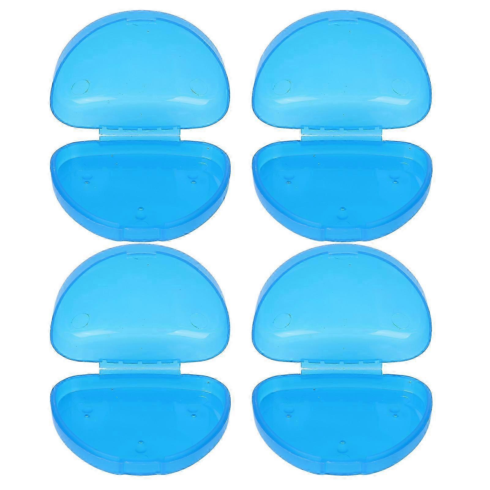 Portable Storage Box for Dentures and Orthodontic Gear, Ideal for Various Dental Appliances