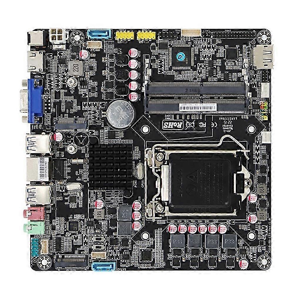 H510 ITX Industrial Control Motherboard for 10/11 Core I7/I5/I3 CPU DDR4 2400MHZ 2 Channel Windows1