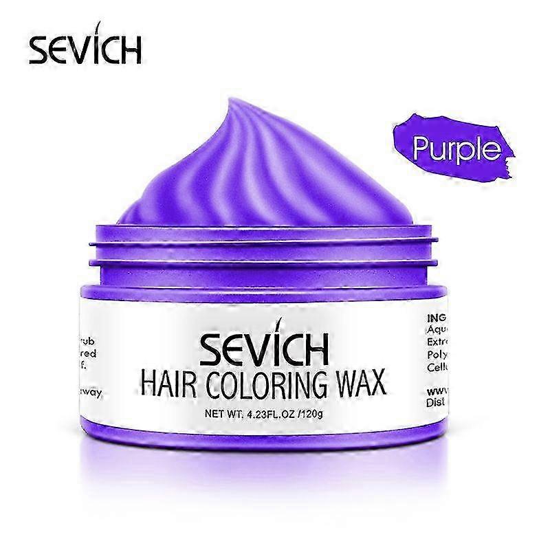 Hårfarve Voks Kit - 9 vaskbare nuancer til styling og farvning
