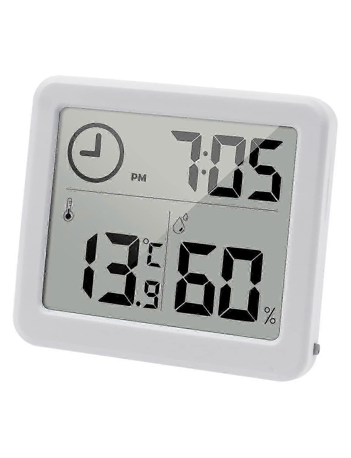 Digital Temp & Humidity Meter Indoor Thermometer Hygrometer 3.2" LCD Screen