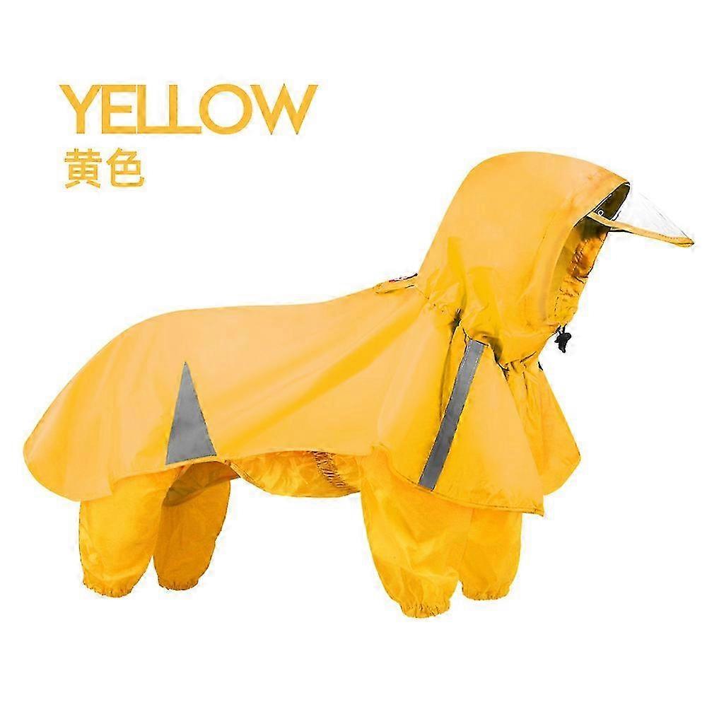 2PCS/Set Waterproof Raincoat for Medium Large Dogs, Suitable for Various Breeds