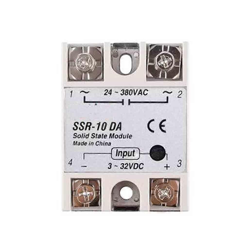 Single Phase Solid State Relay SSR-DA SSR-AA SSR-VA DC-Controlled AC (10DA) For AC Loads, DC Input, SSR Module