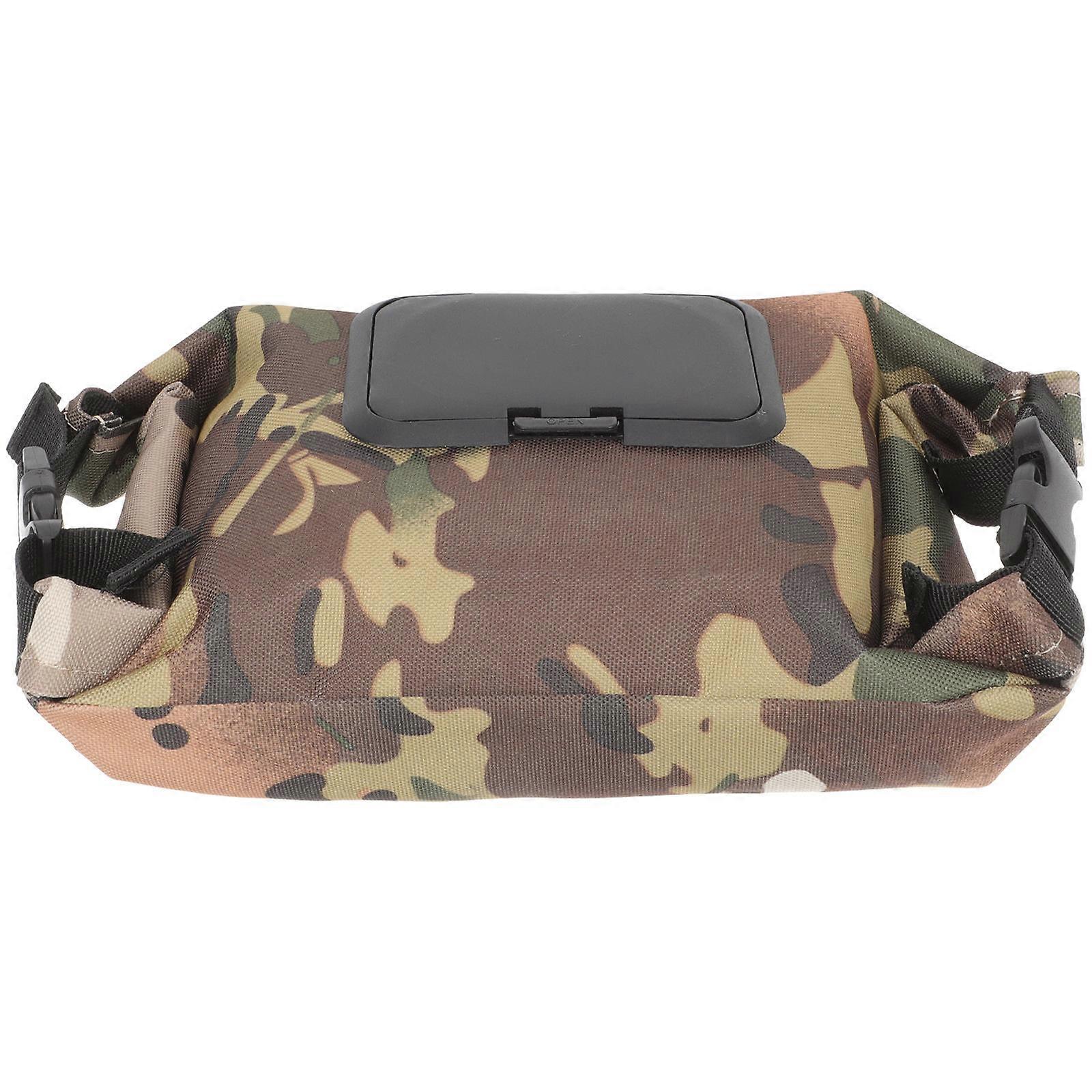 Lightweight Portable Canvas Tissue Dispenser Bag for Camping, Picnic, and Outdoor Travel Easy Toilet Paper Storage and Convenient Paper Extraction