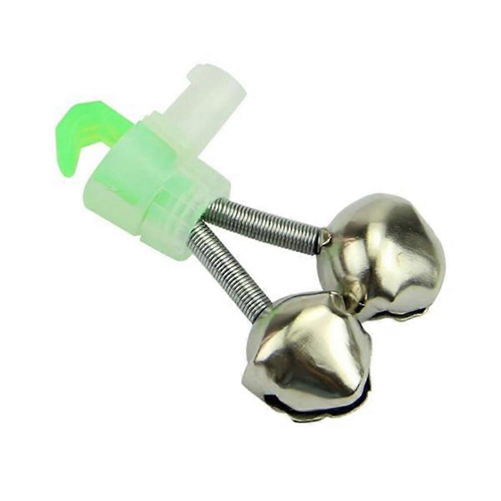 Pack of 10 Bobber for Night Fishing, LED Double Bell, Sensitive Fly Fishing Indicator M