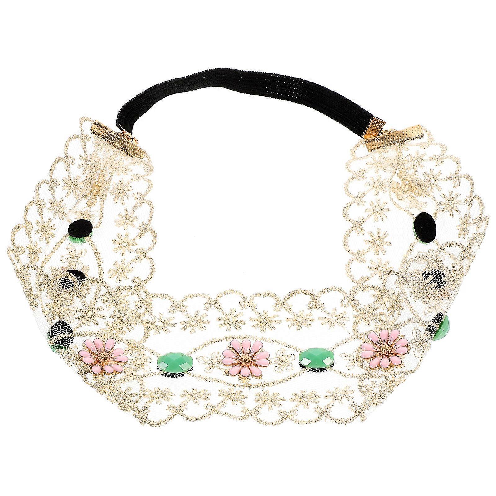 Festive Atmosphere Rendering Headpiece For Women Elastic Band Assorted Color Beach Workout Wear 1Pack
