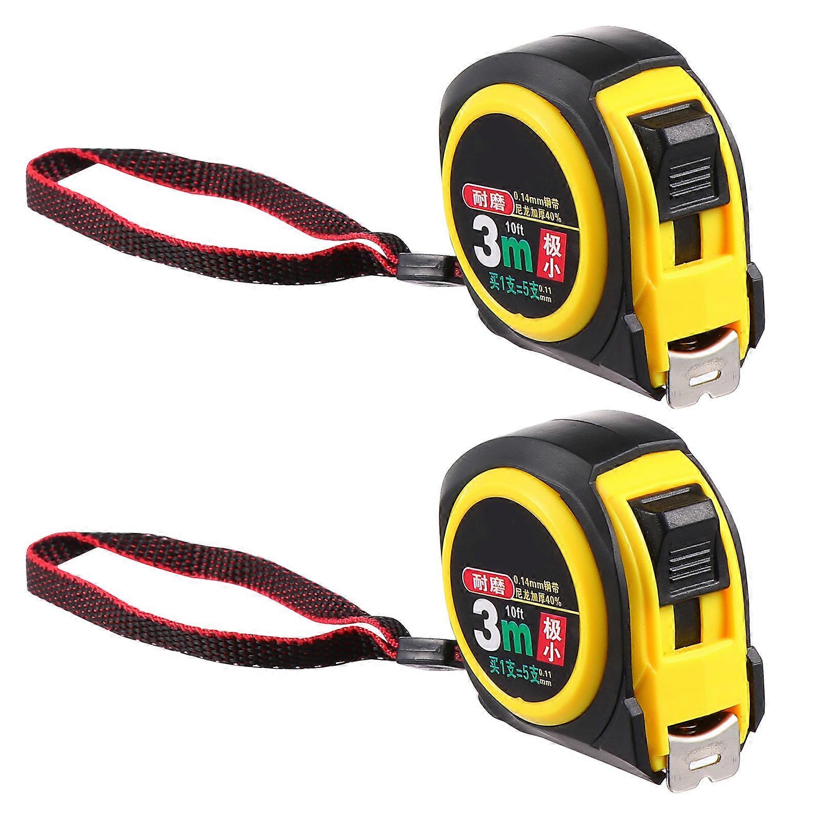 Tape Measure Body Measuring Tape Metal Rulers Practical Tools Architecture Construction 300X3cm Durable 2Pcs