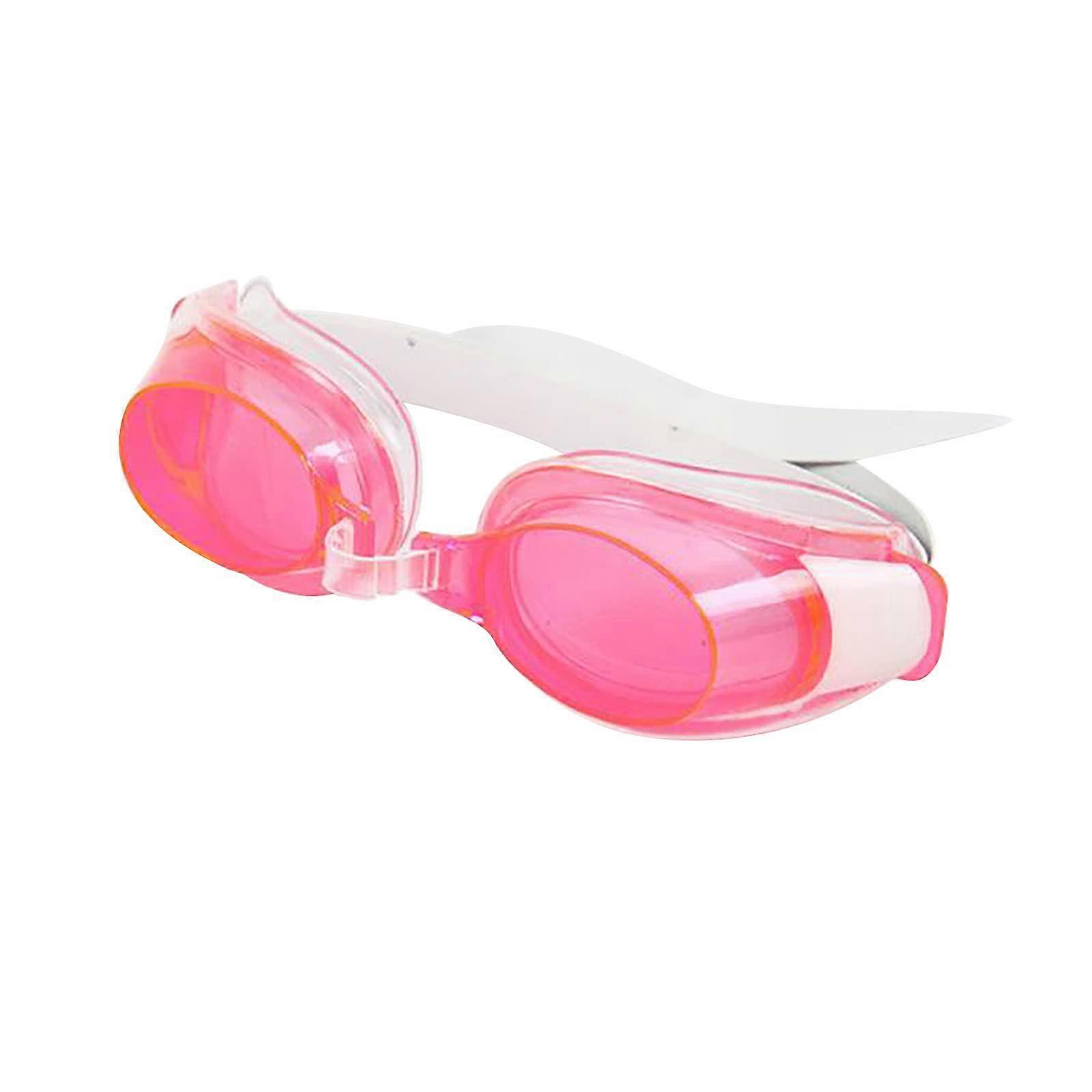 Schwimmbrille Pool Schwimmen Erwachsene Silikon Klar Rosa Einheitsgröße