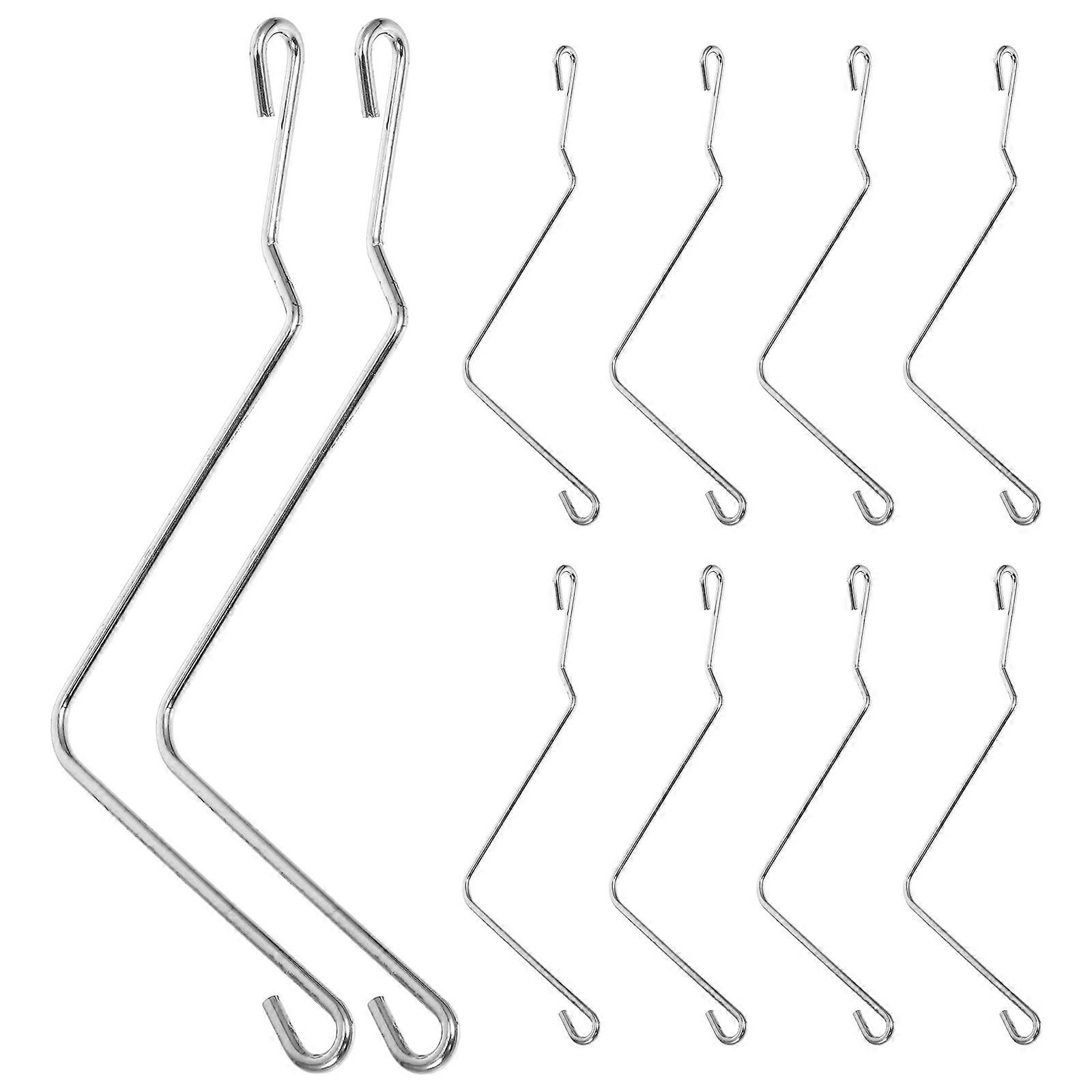 Hive Connector Beehive Frame Spring Clamp Effective Fixation For Professional Beekeepers Silver 10Set
