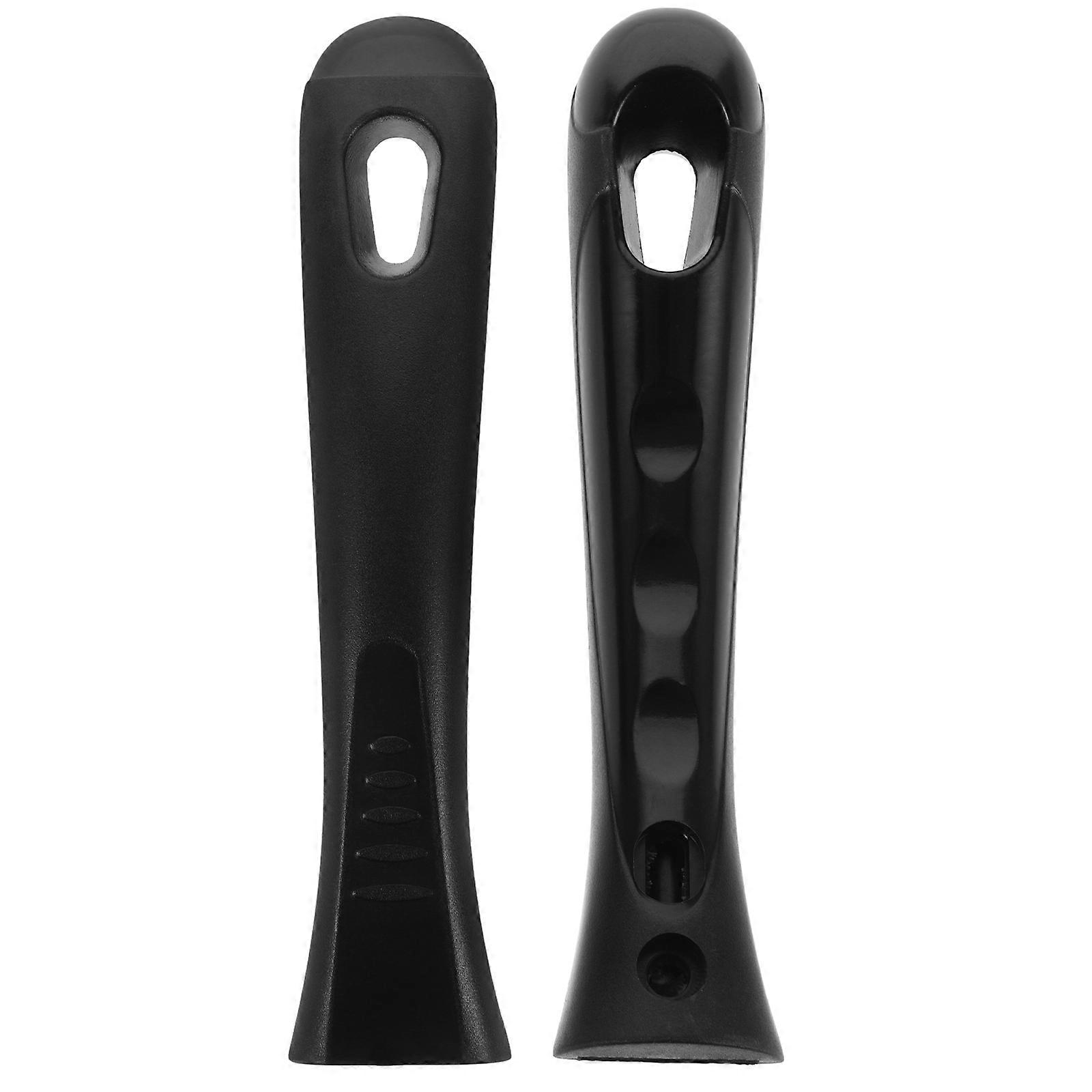 Detachable Pan Handle Replacement   Heat Resistant Pot Handle with Antiscald Grip and Screws for Easy Installation