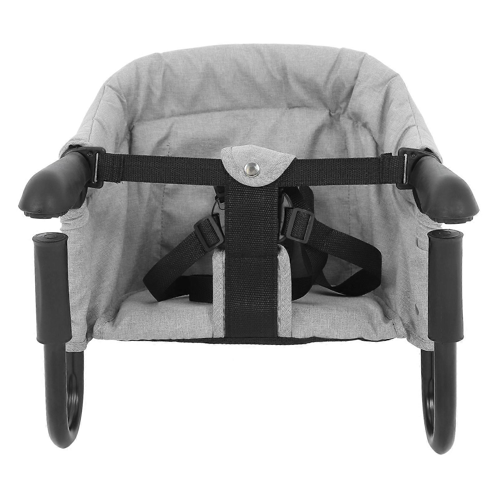 Collapsible Seat Hook for High Chair Travel – Lightweight Oxford Cloth Clip on Table Chair for Easy Installation on Kitchen Counters and Dining