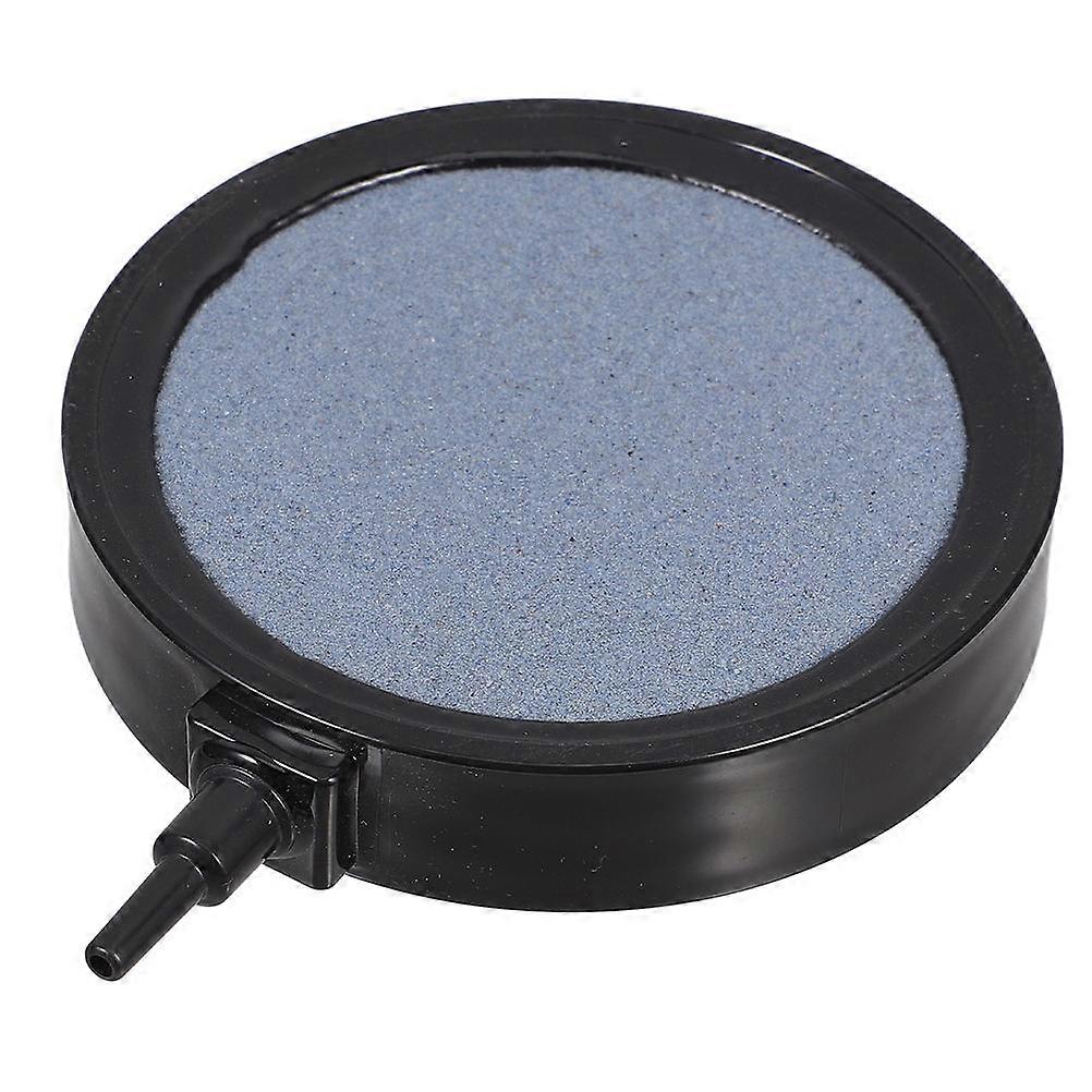 Aquarium Bubbler Stone Sintered Round Plate Bubble Diffuser For Fish Tanks Hydroponics Pet Owners Silent Technology 1Set