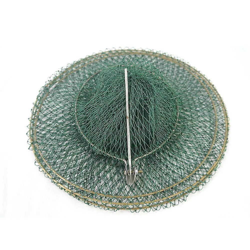 Foldable Fishing Net Freshwater Net Fishermen 3 Layers 30 x 30 x 100 cm Nylon 1Set