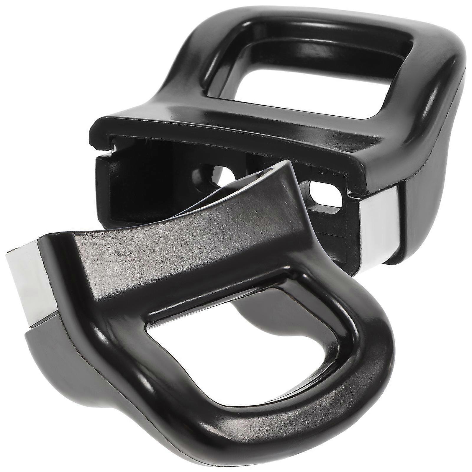 Sturdy Pot Handle For Kitchen Use Home Users 2Pcs Black Anti-Scald Compact