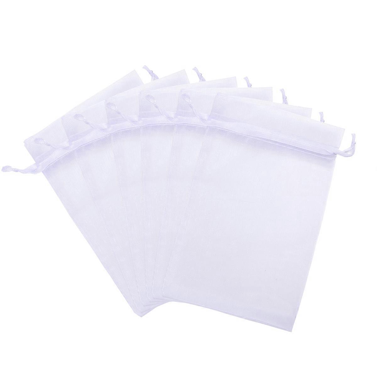 Great! Here's a polished and professional product description for your **50pcs Drawstring Organza Bags**:
**50pcs Drawstring Organza Bags –
