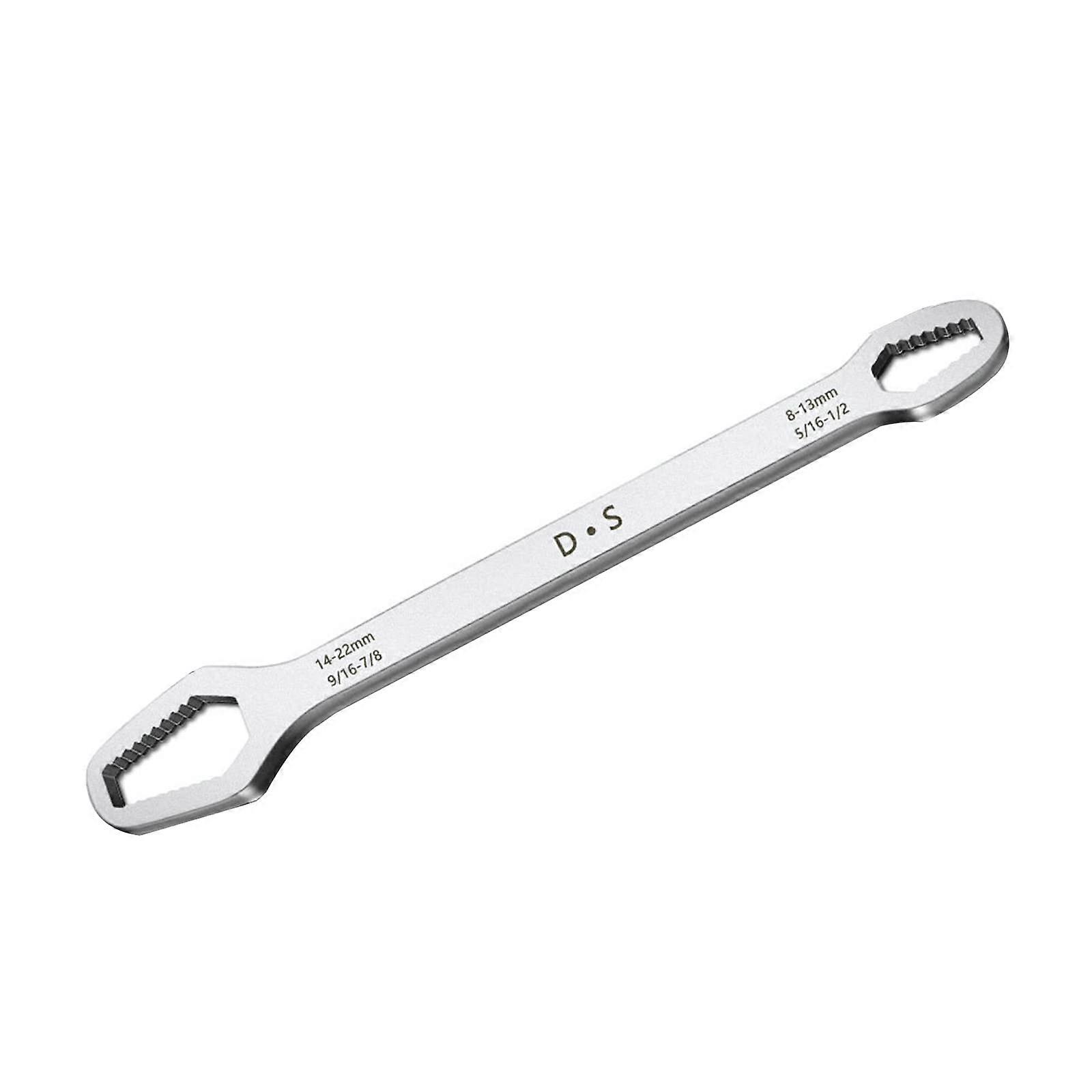 DoppelendMultifunktionsschlssel, selftightening, lazy wrench, repair tools, steel for car Ref: 4873