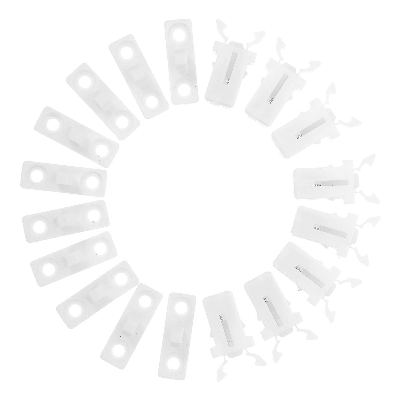 Trash Can Accessories Replacement Bin Lid Clips Waste Bins 10Sets