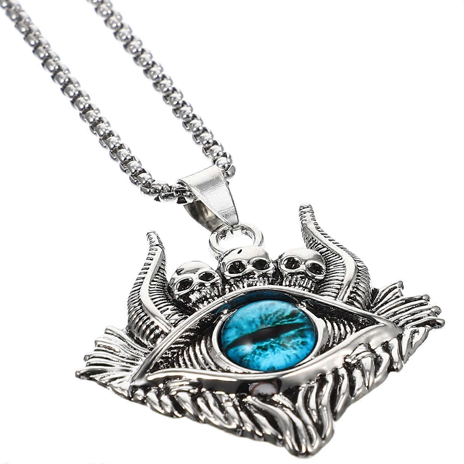 Evil Eye Necklace Pendant Necklace Chain Decorative Multi Dances 1Pack