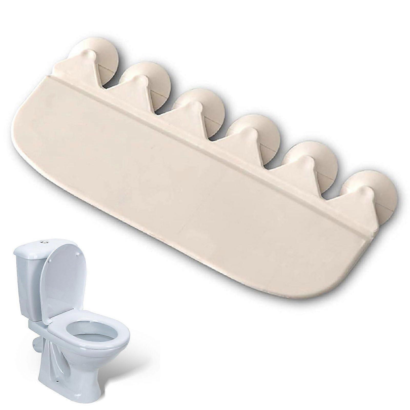 Toilet Seat Splash Guard With Suction Cup, Reusable, Fits All Toilets