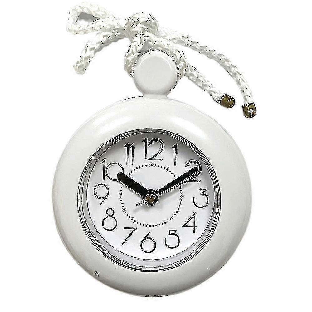 Waterproof Bathroom Clock Wall Watch Can Be Hung With Towel Wall Clock Desk Clock Dual-purpose Clock