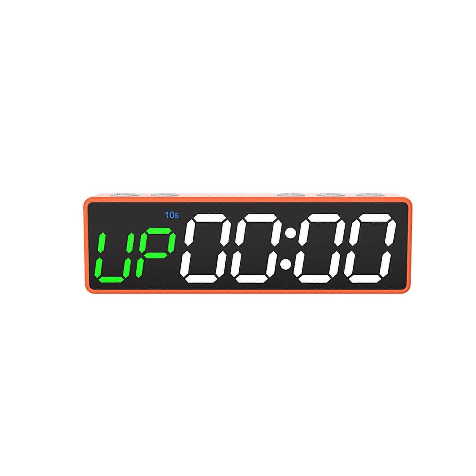 Fitness Timer, Interval Training Timer, 12/24 Hour Time. ABS Strong.