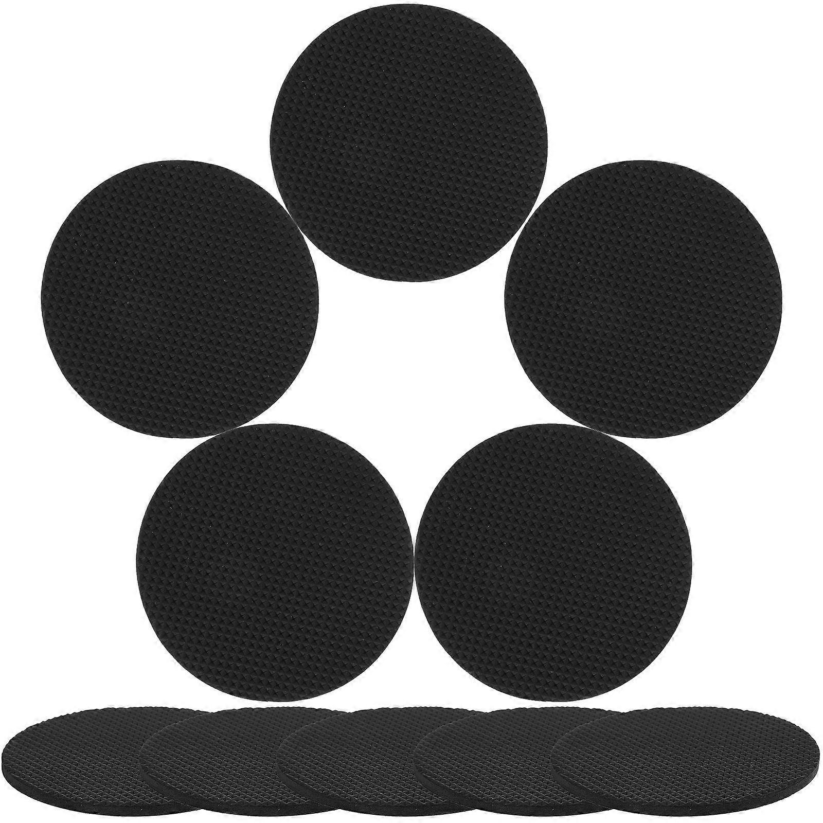 Billiard Table Leg Pads Adjustable Leveler And Anti Slip For Garage Workshop 8 5x8 5cm Black 10Pcs