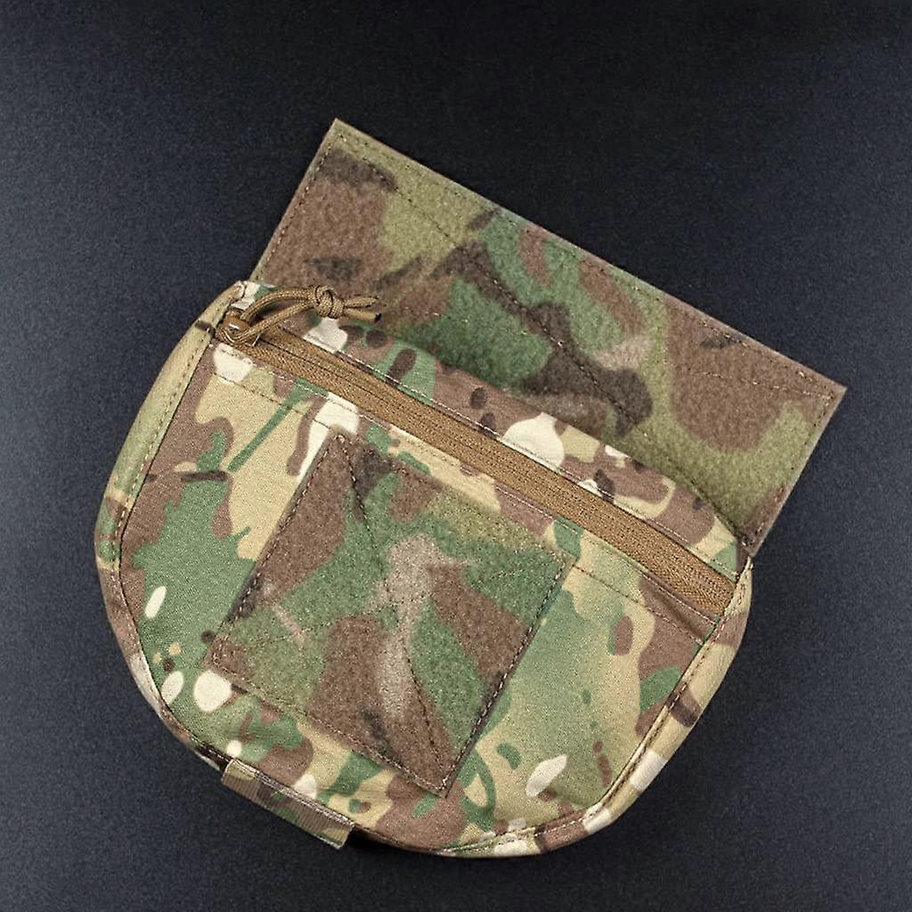 Tactical FC Drop Pouch Chest Device with Elastic Band, Multipurpose Tactical Gear, CP Color, Durable design